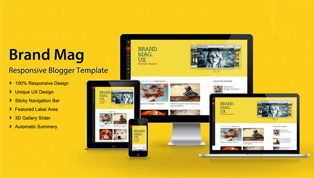 memilih template blog
