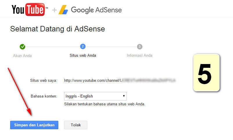 adsense youtube