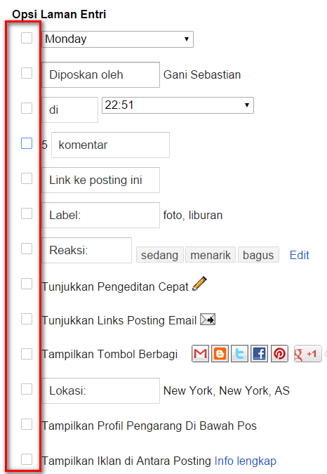 Menghilangkan Tanggal Posting Blog