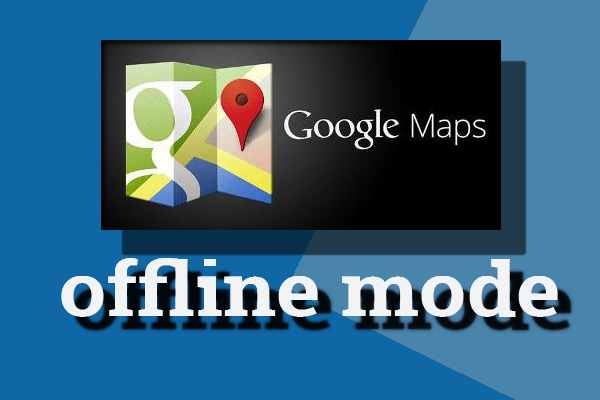 menggunakan google maps offline