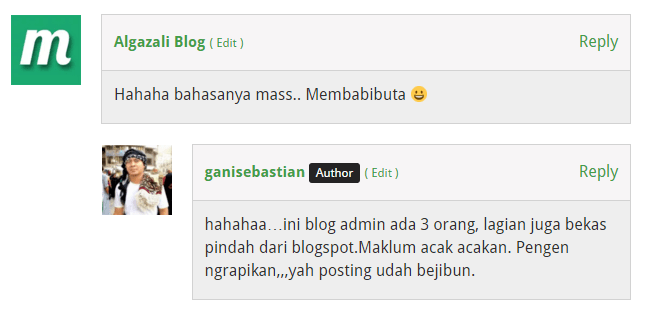 pengunjung meninggalkan blog