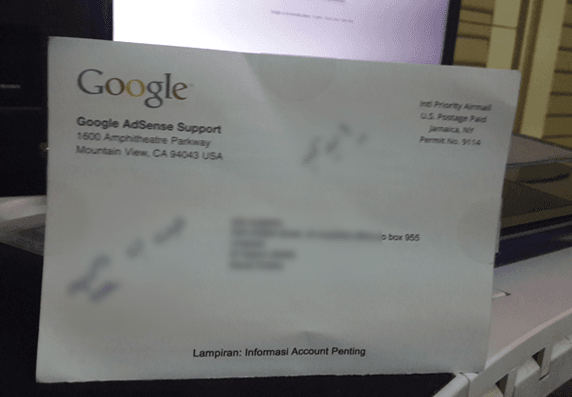 mennganti alamat adsense