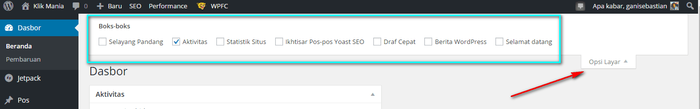 WordPress Lambat