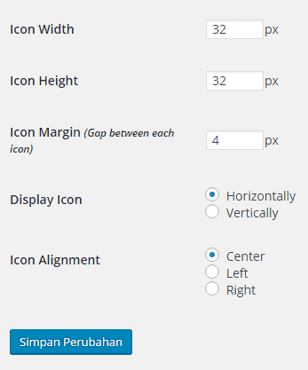 Membuat Social Icon