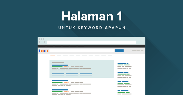 Halaman satu Google