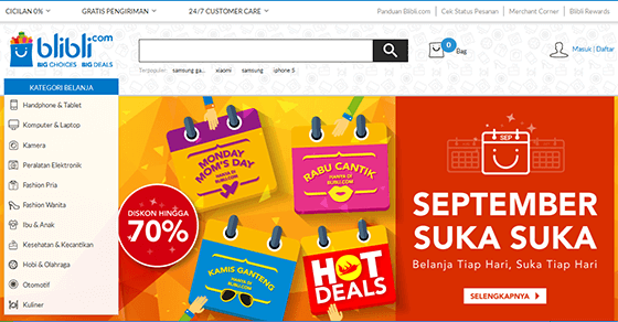 Toko Online Terbaik