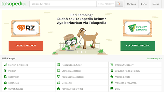 Toko Online Terbaik