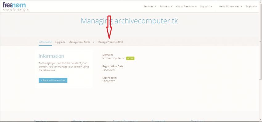 Domain TLD Gratis