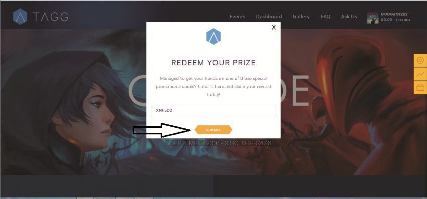 redeem kode