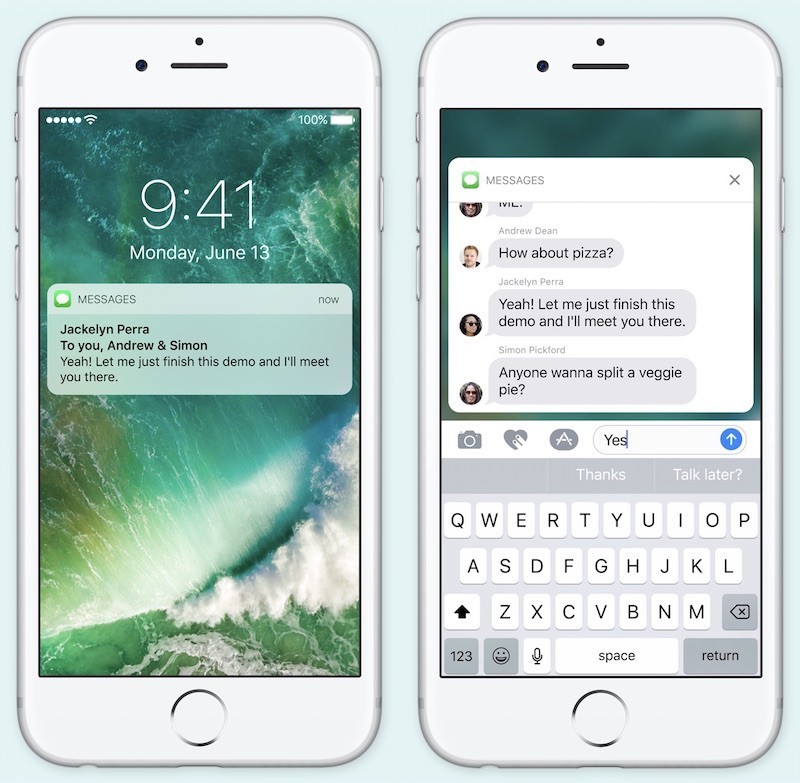 Fitur di iOS 10