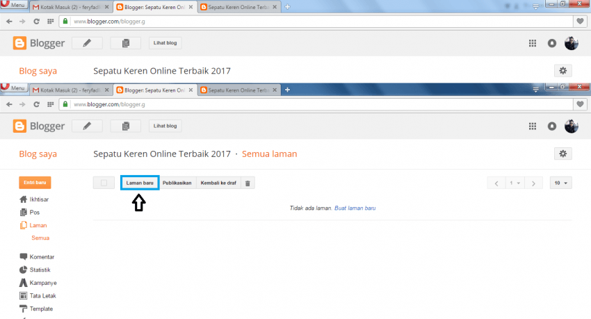 pilih-laman-baru