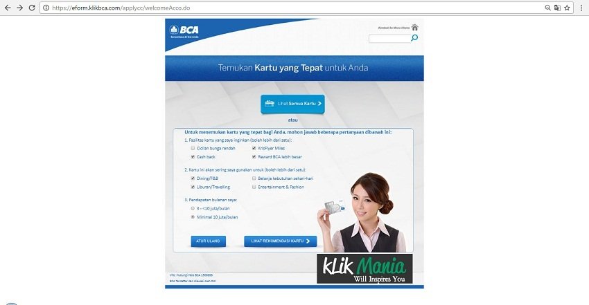 Keunggulan Kartu Kredit BCA