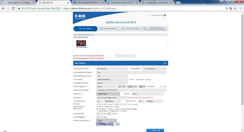 Keunggulan Kartu Kredit BCA