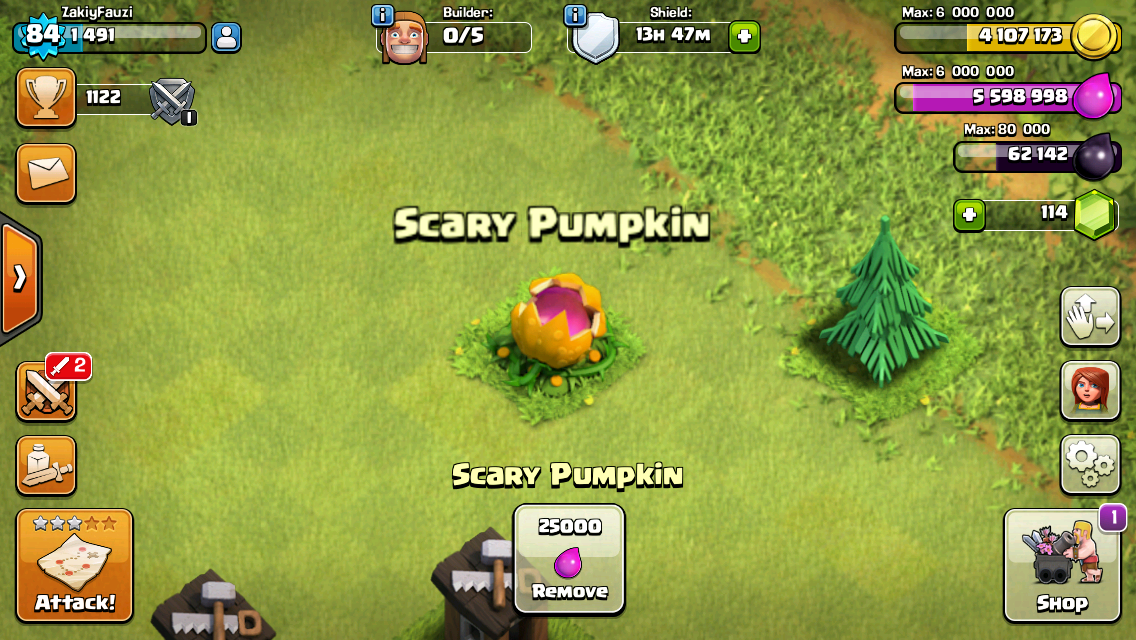 Scary Pumpkin