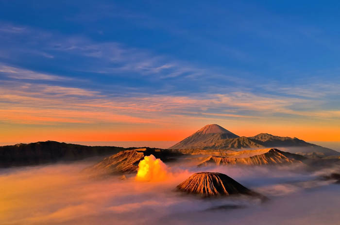 gunung untuk pendakian