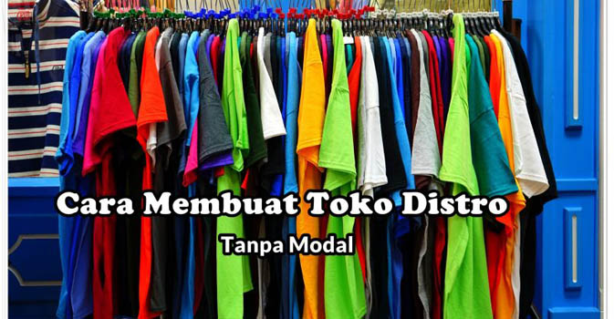 Membuat toko distro