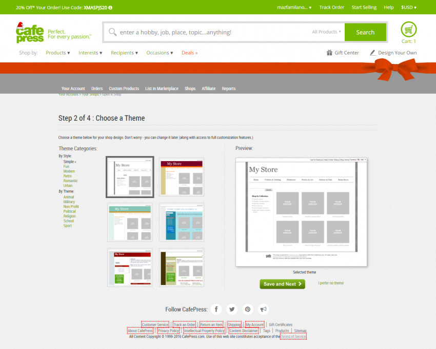 membuat toko distro