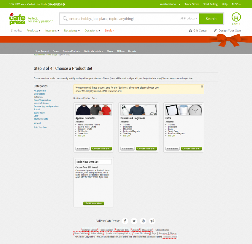 membuat toko distro