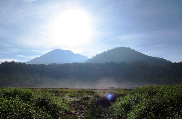 gunung untuk pendakian