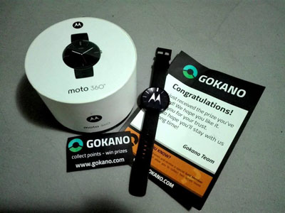 Mendapatkan Hadiah
