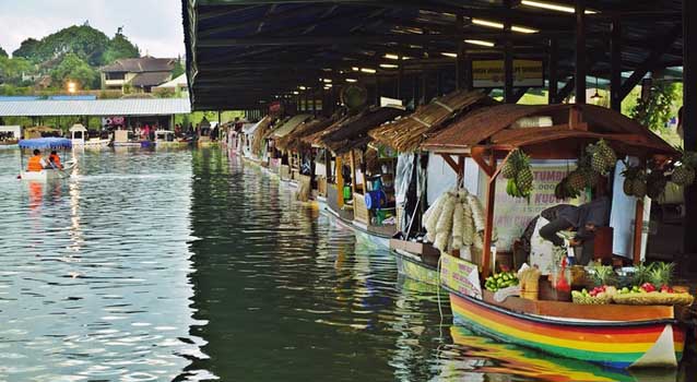 pasar apung lembang bandung