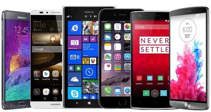 Smartphone dengan Layar Lebar