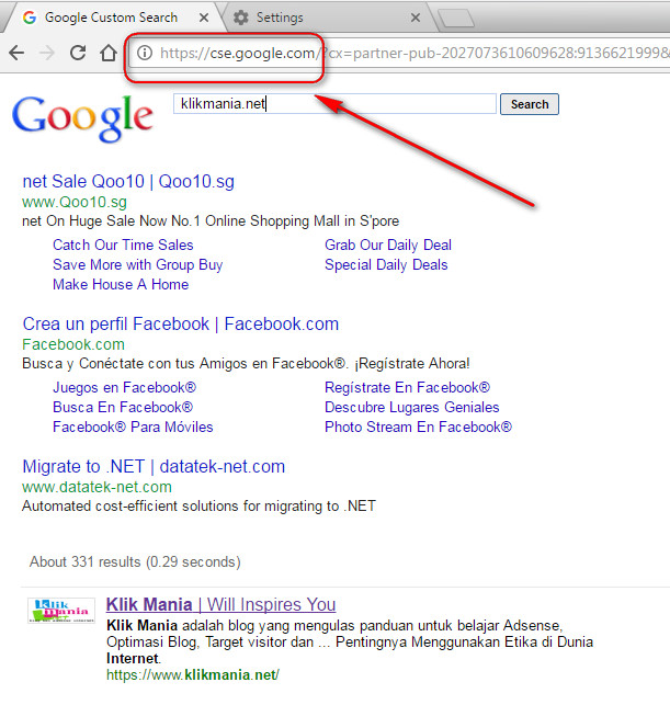 Google Custom Search Engine