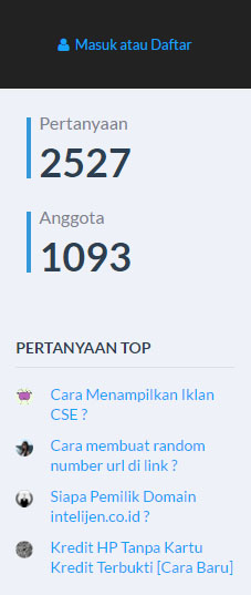 Tanya jawab online