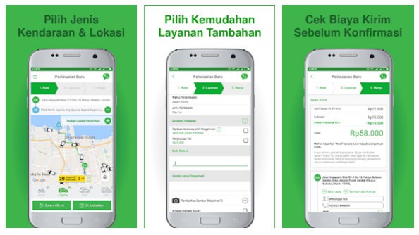 Aplikasi Deliveree