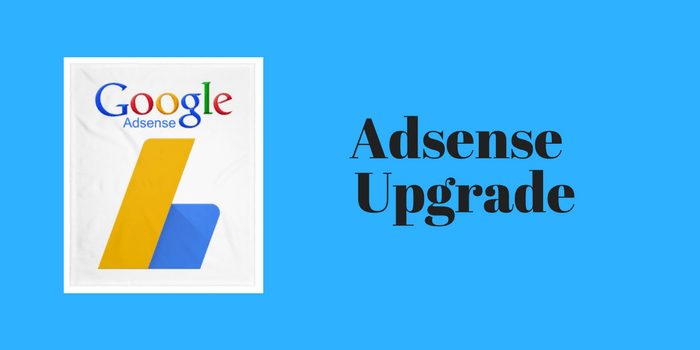 Upgrade akun adsense
