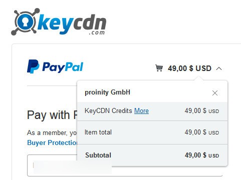 CDN murah, keyCDN