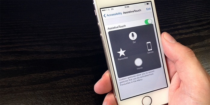menggunakan assistive touch