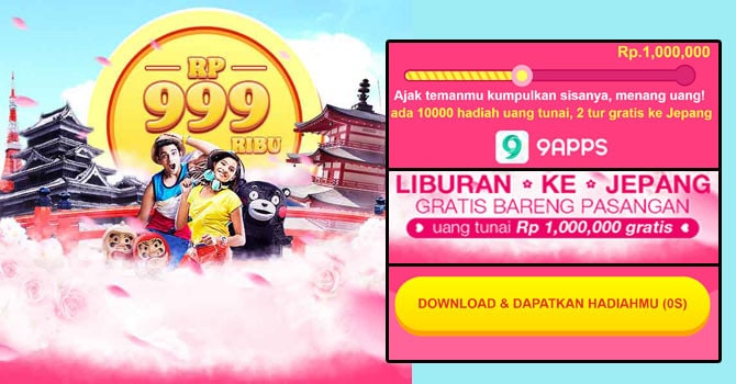 Promo terbaru 9Apps