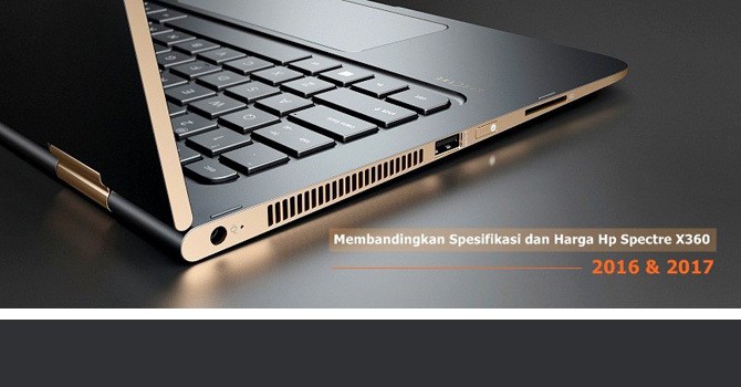 HP Spectre X360 2016