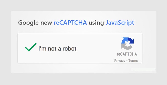 Invisible reCAPTCHA