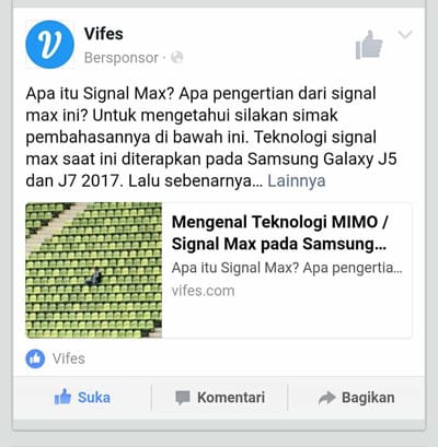 beriklan di facebook