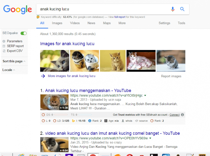 Keyword dalam Judul