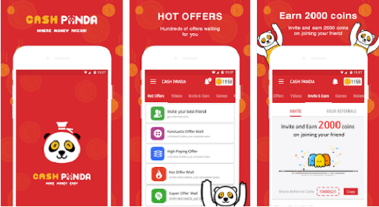 Aplikasi Cash Panda