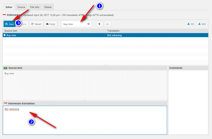 Translate Woocommerce ke Bahasa Indonesia