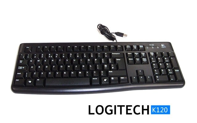 Foto Keyboard PC Logitech K120 yang Bagus