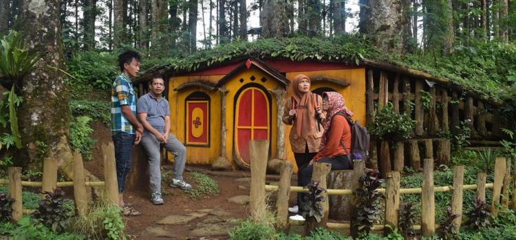 wisata rumah hobbit