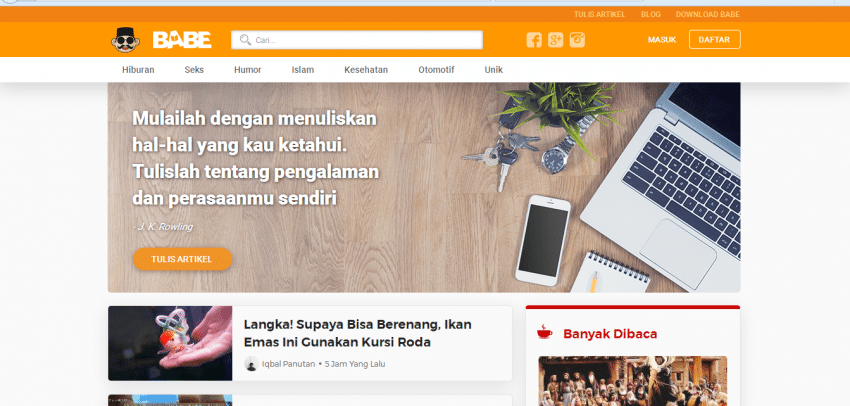 Menulis Artikel Online Dibayar