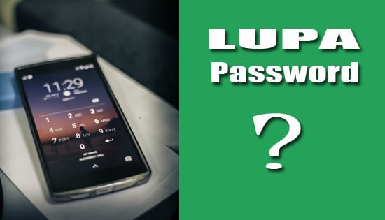 Cara Membuka Hp Android Lupa Password