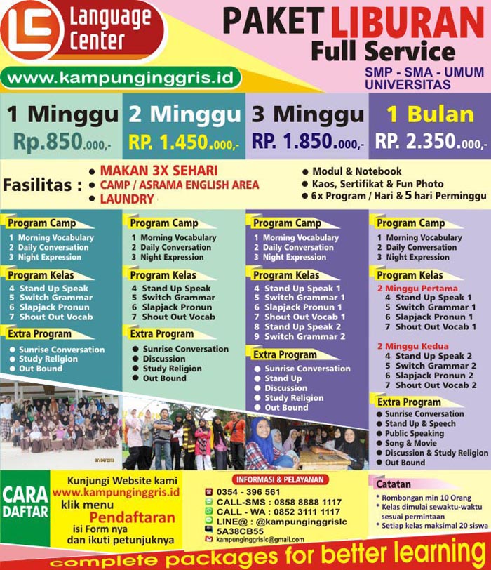 kampung inggris pare