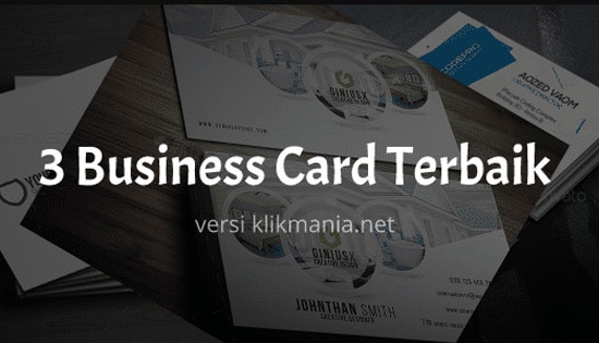 business card terbaik