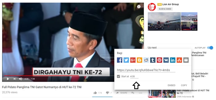 fitur youtube