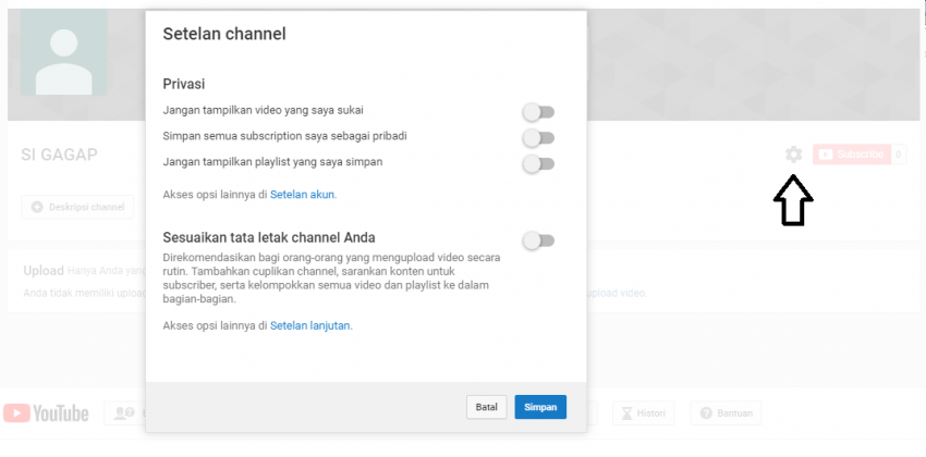 fitur youtube