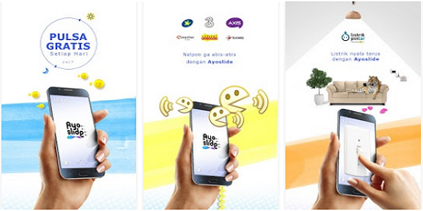 Aplikasi Pulsa Gratis AyoSlide