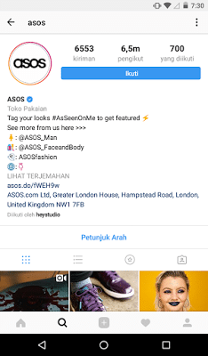 mempercantik bio instagram