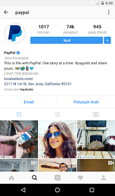 mempercantik bio instagram